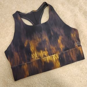 Calia by Carrier Underwood Sculpt Mesh Racer Back Sports Bra Size S